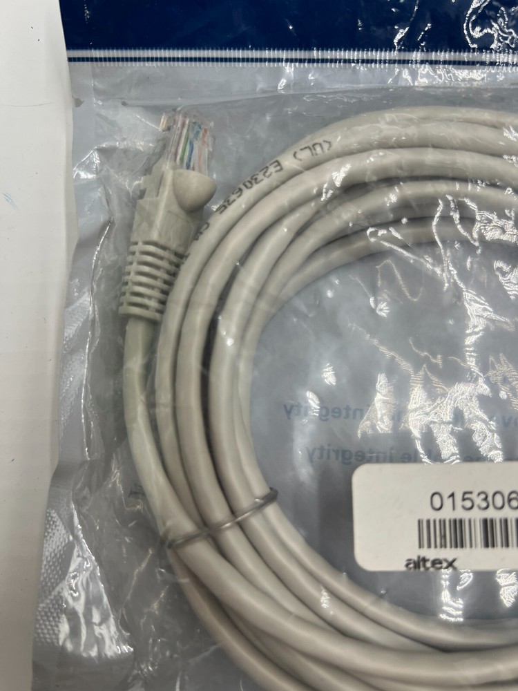 Qty 3 Components Inc. CAT 5E Network Patch Cable 015306-15 for PC 14ft Grey