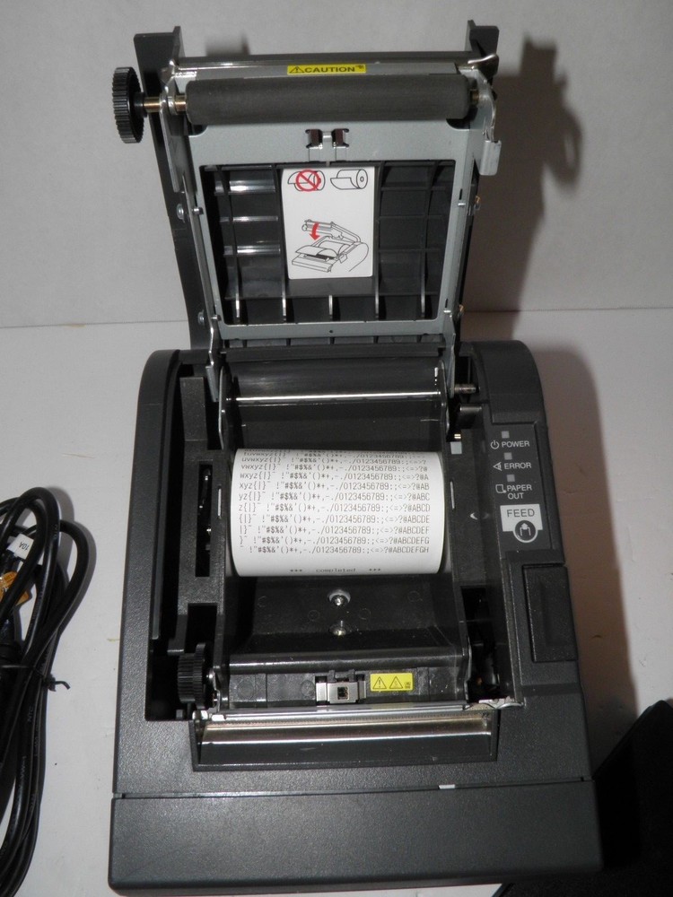 Epson M129C TM-T88III Thermal POS Receipt Printer Parallel Printer w Power