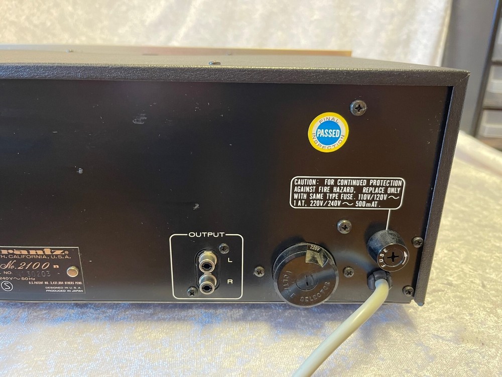 Marantz 2100 Tuner