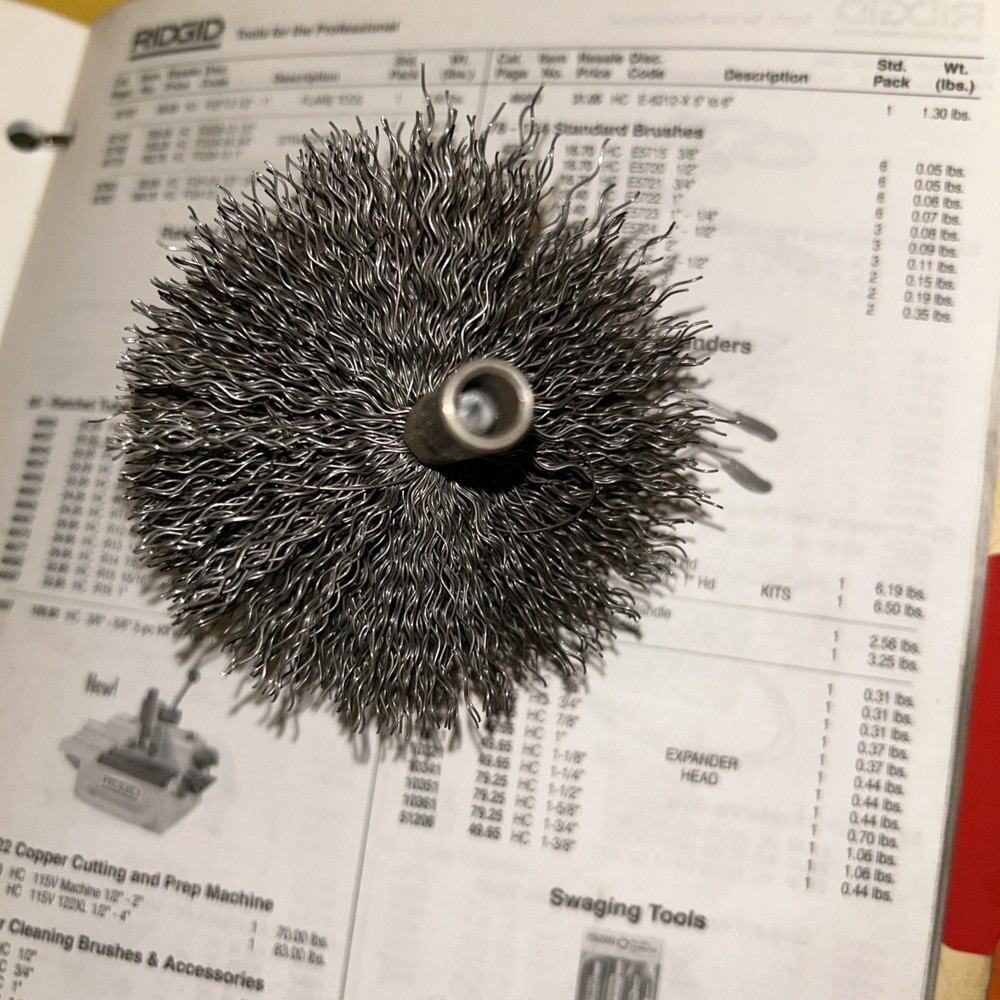 RIDGID 42275 Fitting Brush 2”