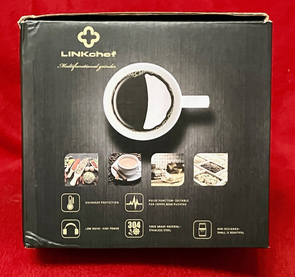 LinkChef Multi-Functional Coffee Grinder 200W {CG-9220}