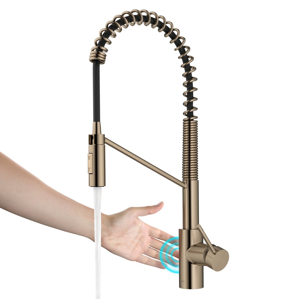 Kraus KSF-2631 Oletto 1.8 GPM Touchless Sensor Single Handle Pull - Spot Free