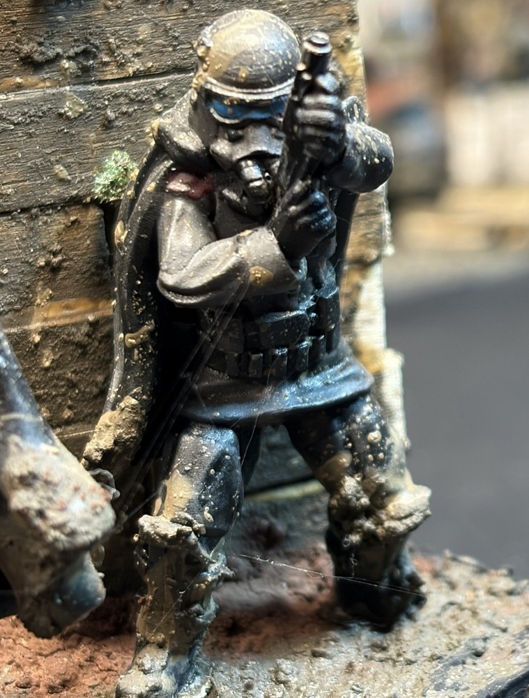 Star Wars Mud Troopers diorama