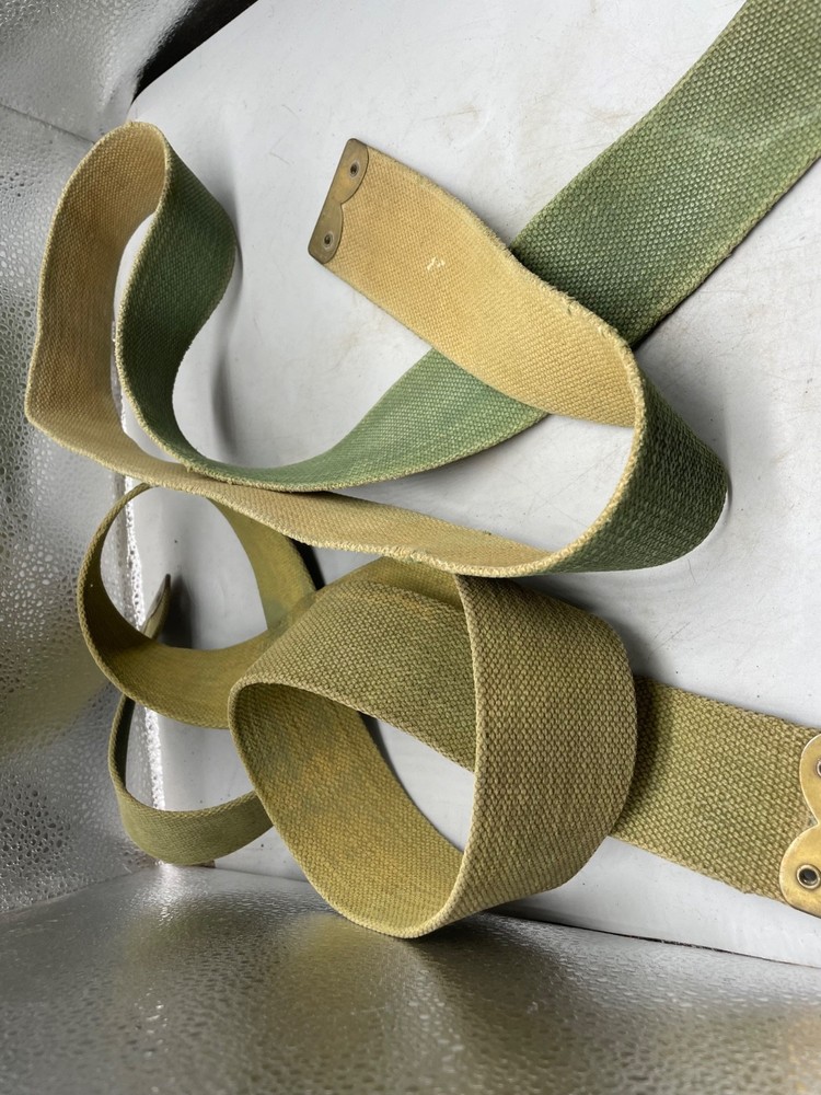 WW1 1908 Pattern British Army Webbing Shoulder Strap in Khaki- 45" Long Original