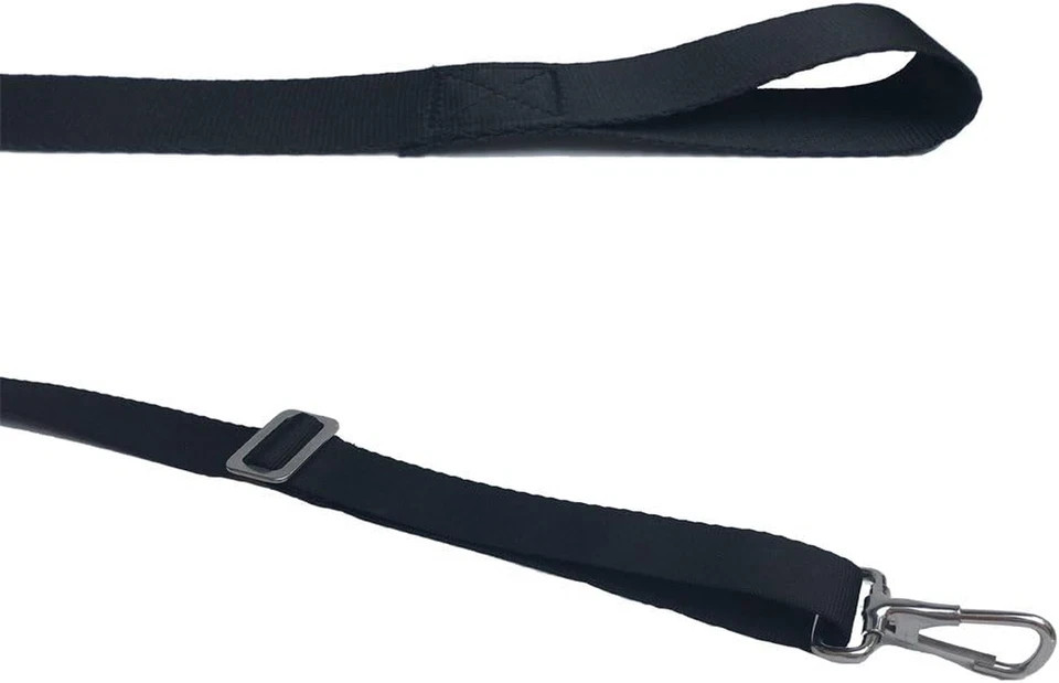 2 PCS Adjustable Bimini Boat Top Straps with Loops and Single Snap Hook - 28"~60