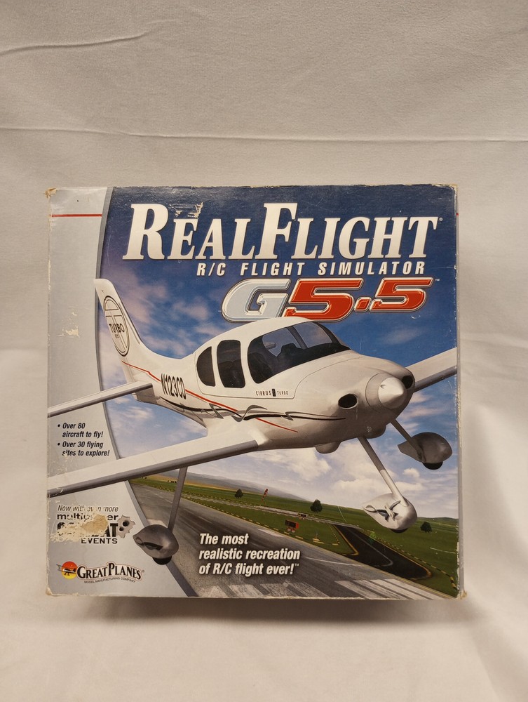 Real Flight Remote Control R/C Simulator G 5.5 with InterLink Elite Controller