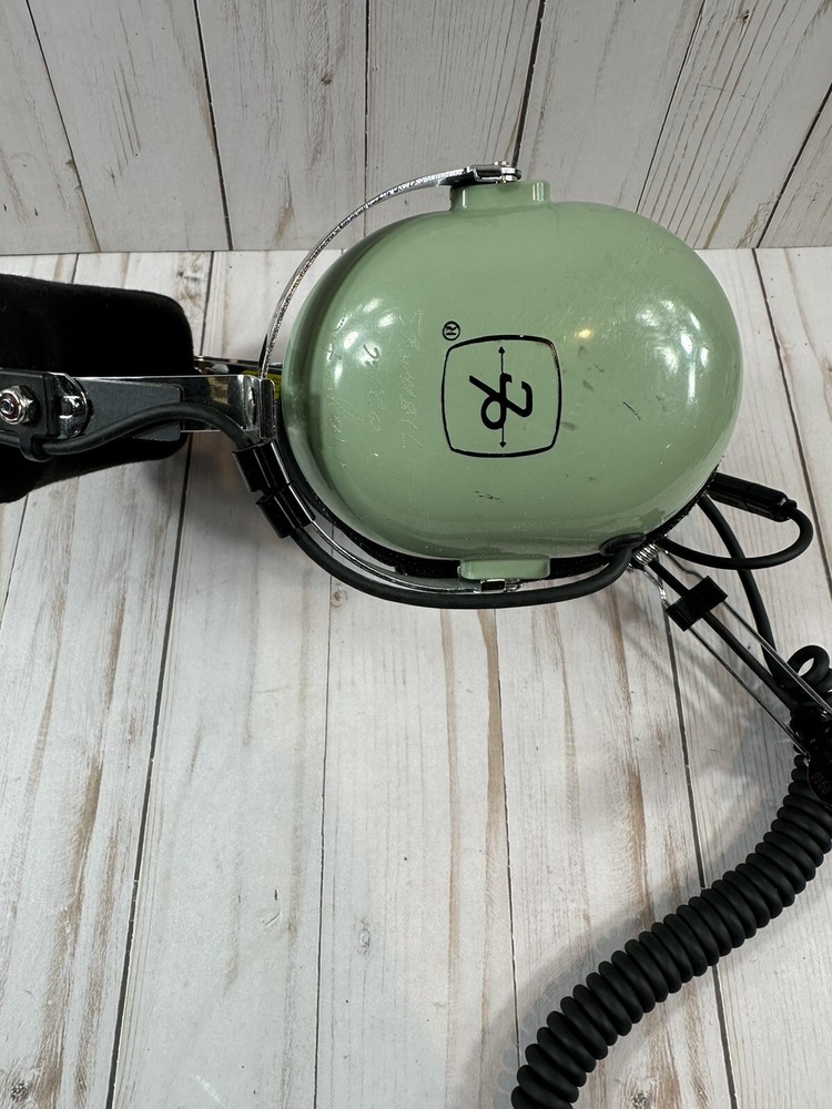 David Clark Model H10-76 Aviation Over-The-Head Headset-Mic, *Untested*