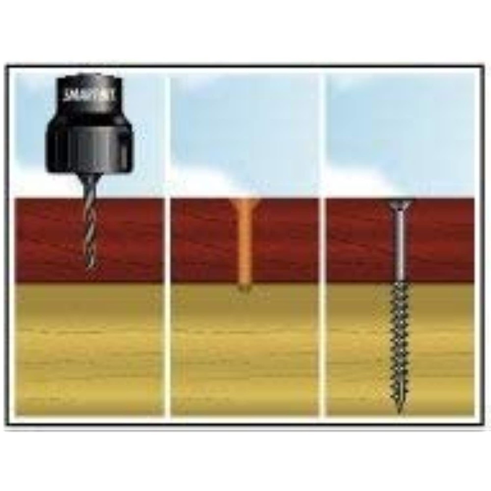 Starborn BDA141 No.8 Trim Head Smart-Bit Pre-drilling & Countersinking Tool