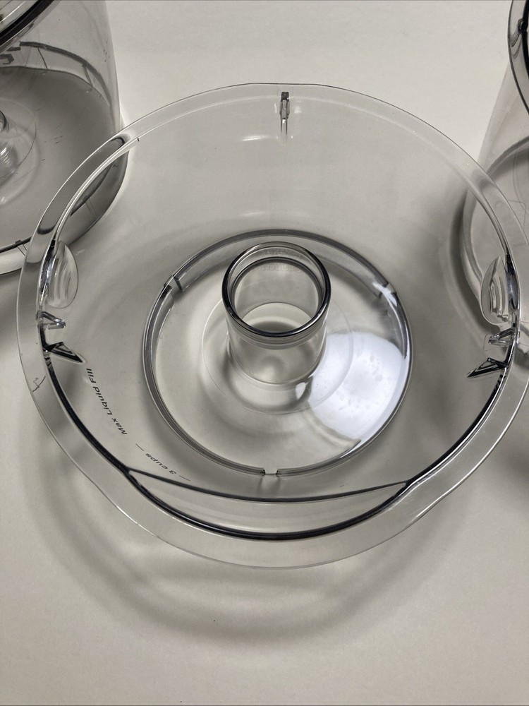 Cuisinart Food Processor Work Bowls Large Medium Small For Cuisinart FP-14DC
