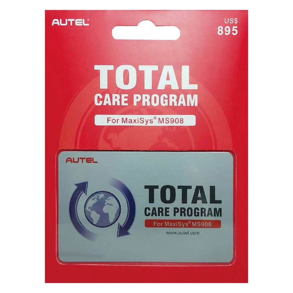 MaxiSYS 1 Year Software Update Total Care Program Card for MS908 Code Reader
