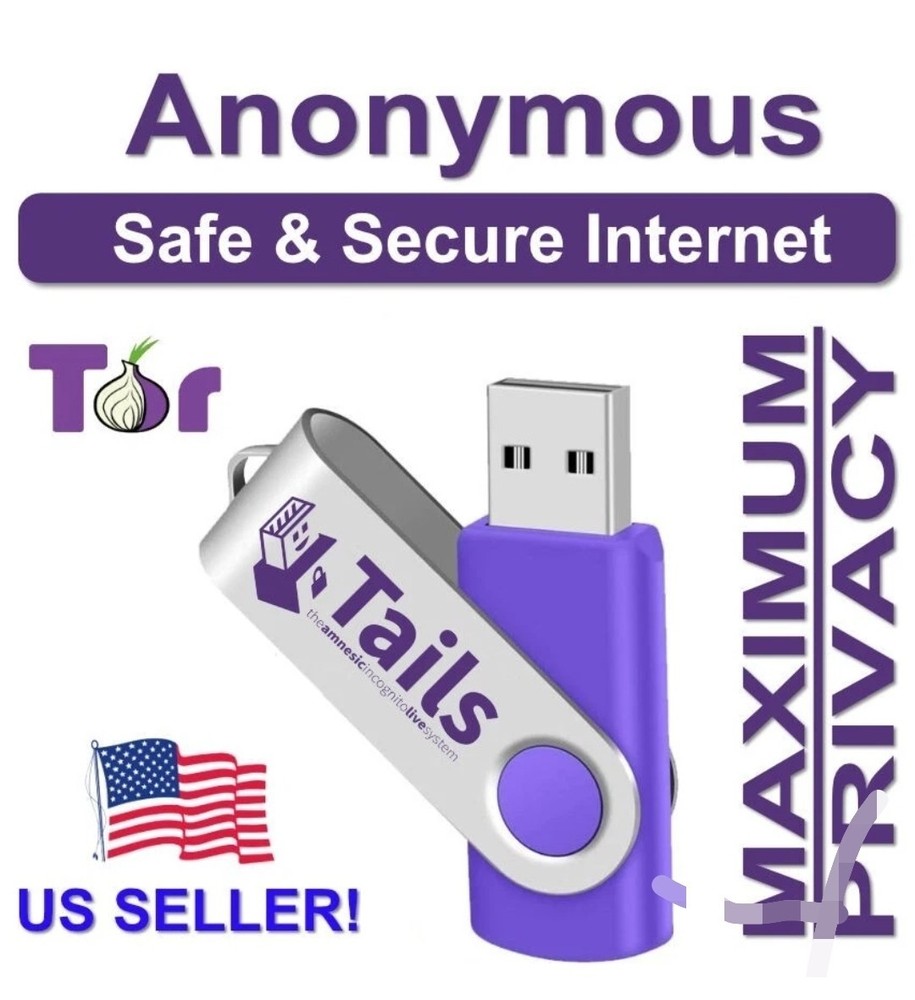 Tails Linux 7.5 USB Drive Safe Fast Secure Live Bootable USB Anonymous