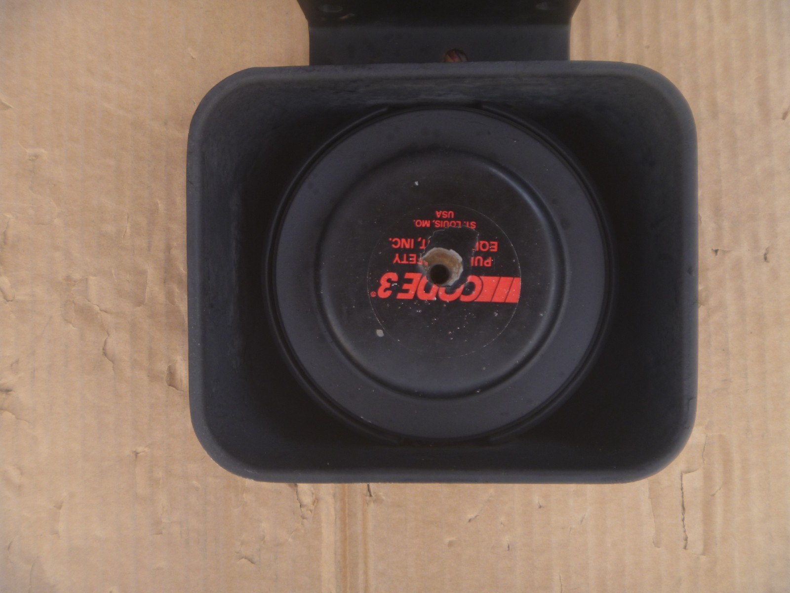 CODE 3 SIREN SPEAKER 100 WATTS...TESTED!