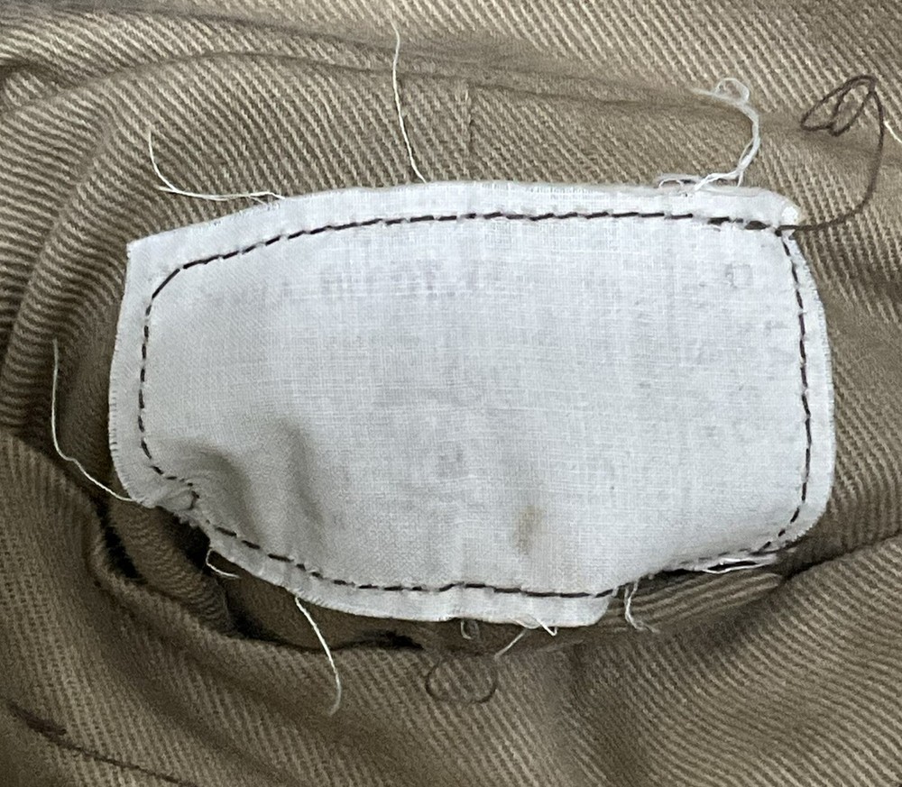 WWI M1910 Summer Tunic Size Small/Medium Plus Barracks Bag 47th Infantry Comp B