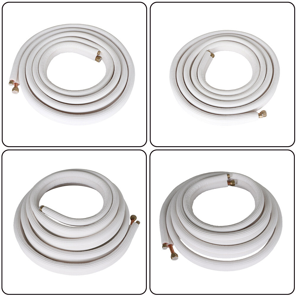 1/4" - 1/2" Dia. Three Length Options For Mini Split Heat Pump Systems Kit New