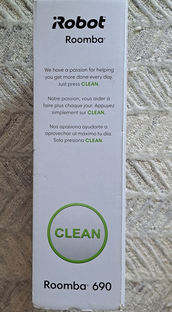 iRobor Roomba vacuum cleaner