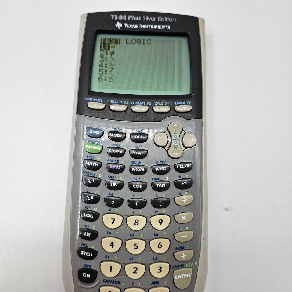 Texas Instruments TI-84 Plus Silver Edition Graphing Calculator tested