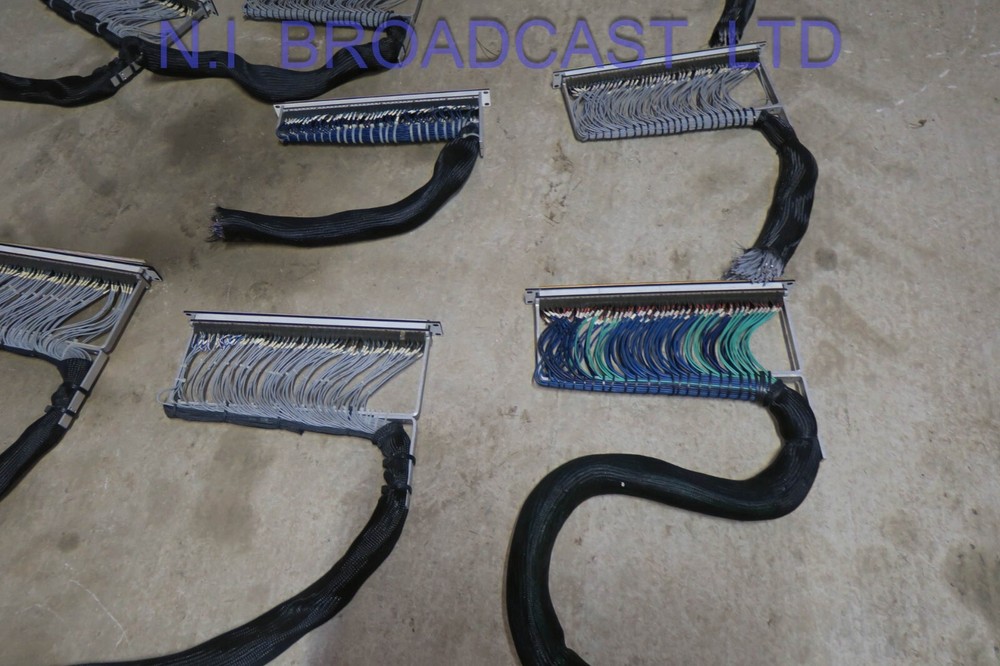 1x 48x2 Ghielmetti prewired audio jackfied patch panel  (14 available)