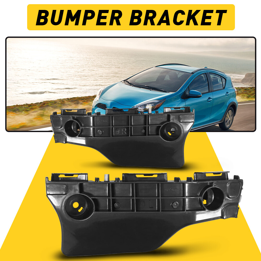 For 2012-2017 Toyota Prius C Front Bumper Support Bracket Side Retainer L&R Side