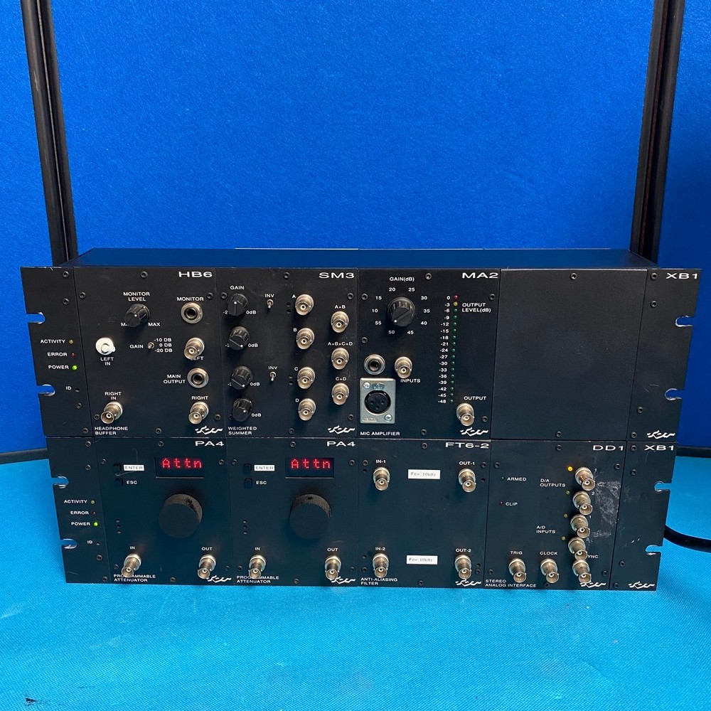 TDT PWS25 Programmable Attenuator/Anti-Aliasing Filter/Stereo Analog Interface