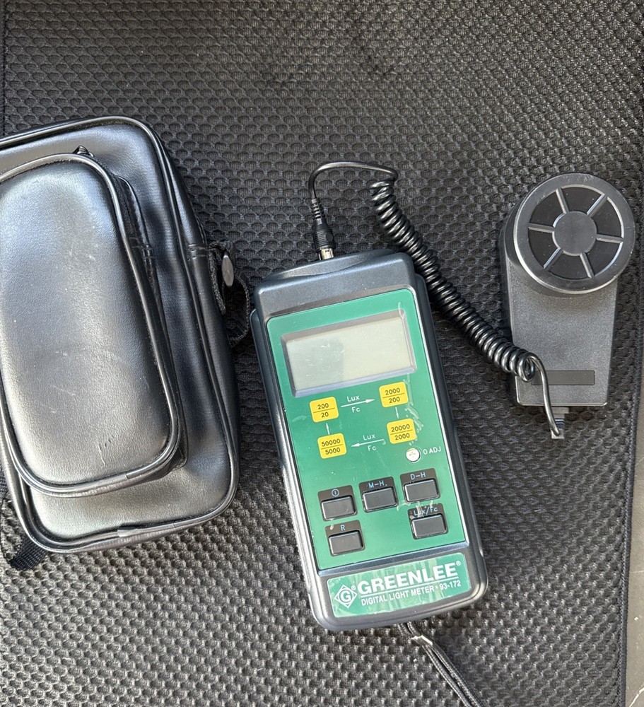 Greenlee - Meter, Light Digital (93-172), Elec Test Instruments. #S-17
