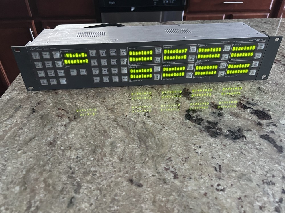 grass valley Paging Multi Bus Control Panel Encore PMB