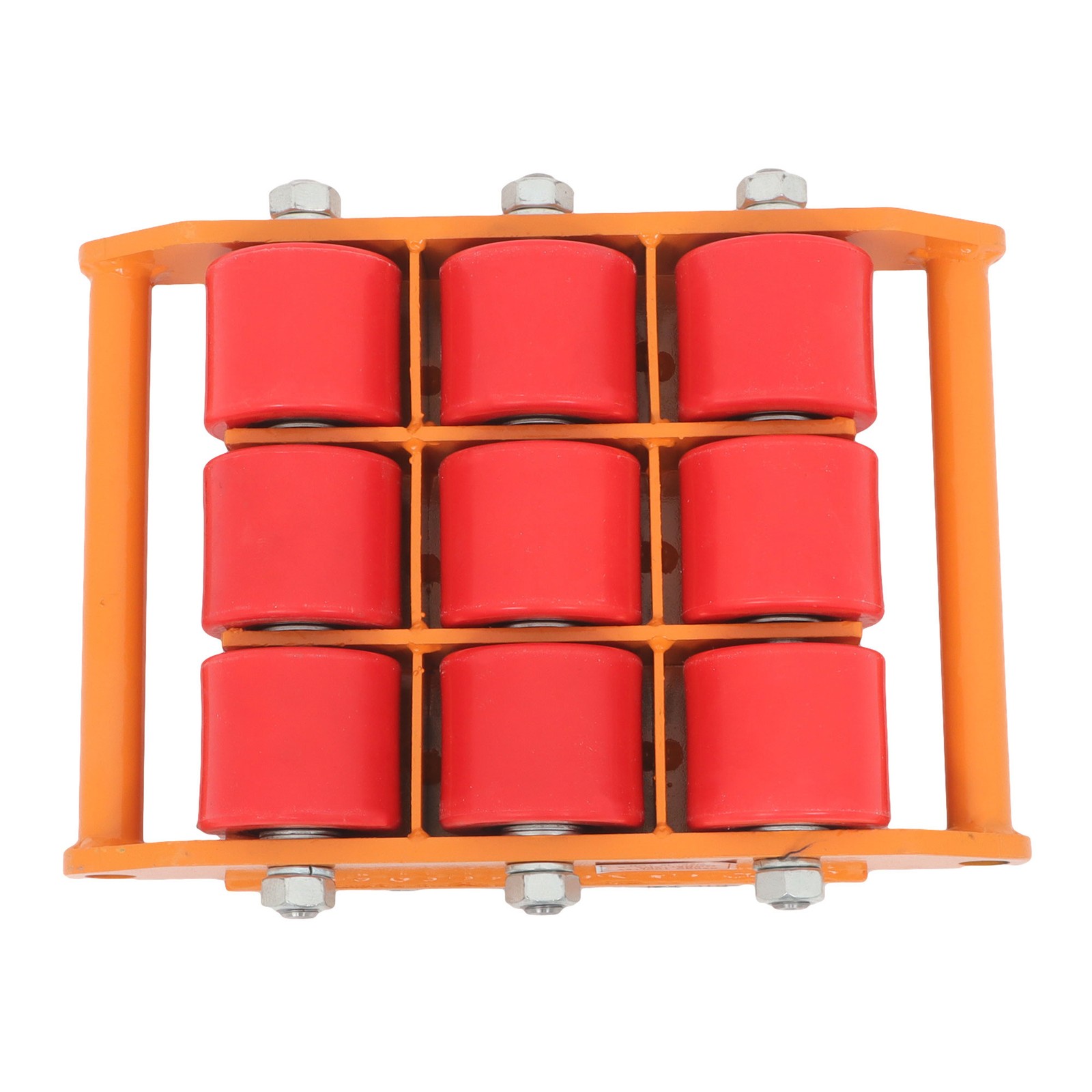 Heavy Duty 15 Ton 33069Lbs Machinery Skate Dolly Mover Roller Cargo Trolley 360°