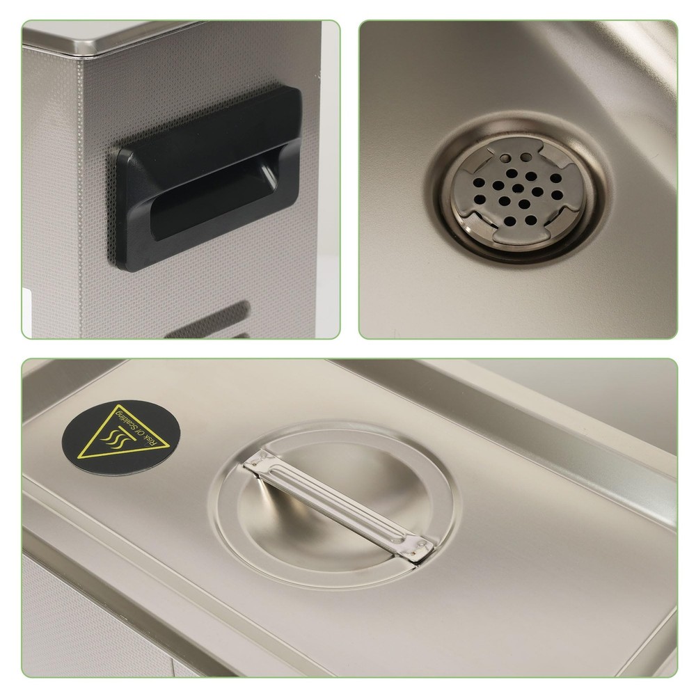 U.S. Solid Dual-Frequency Digital Ultrasonic Cleaner 3L 28/40kHz