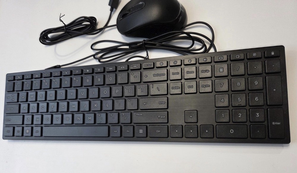 Acer USB Wired Low Profile Keyboard and Mouse ~ KBCR21 -