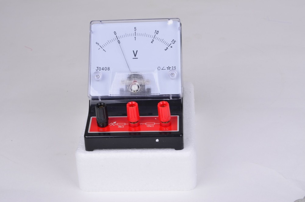 Ammeter DC 2.5V Current Panel Meter Analog Ammeter Laboratory School