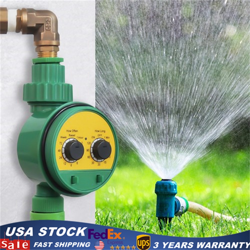 Electronic Automatic Garden Drip Irrigation Watering Timer Controller System