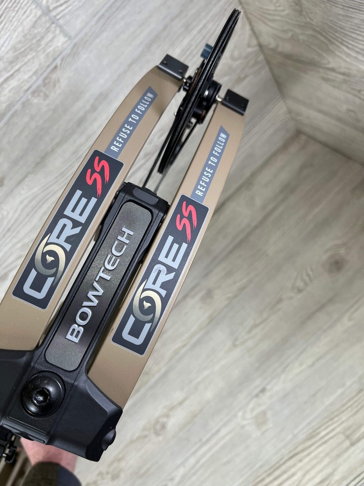 Bowtech Core SS 50-60lbs RH Flat Dark Earth Package LOADED