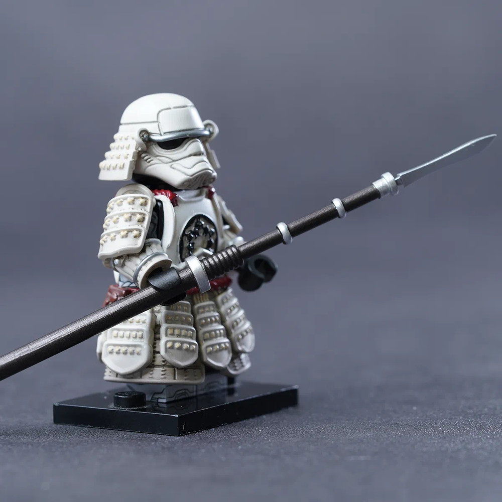 Custom Molded Figurine Accessory - Samurai White Stormtrooper