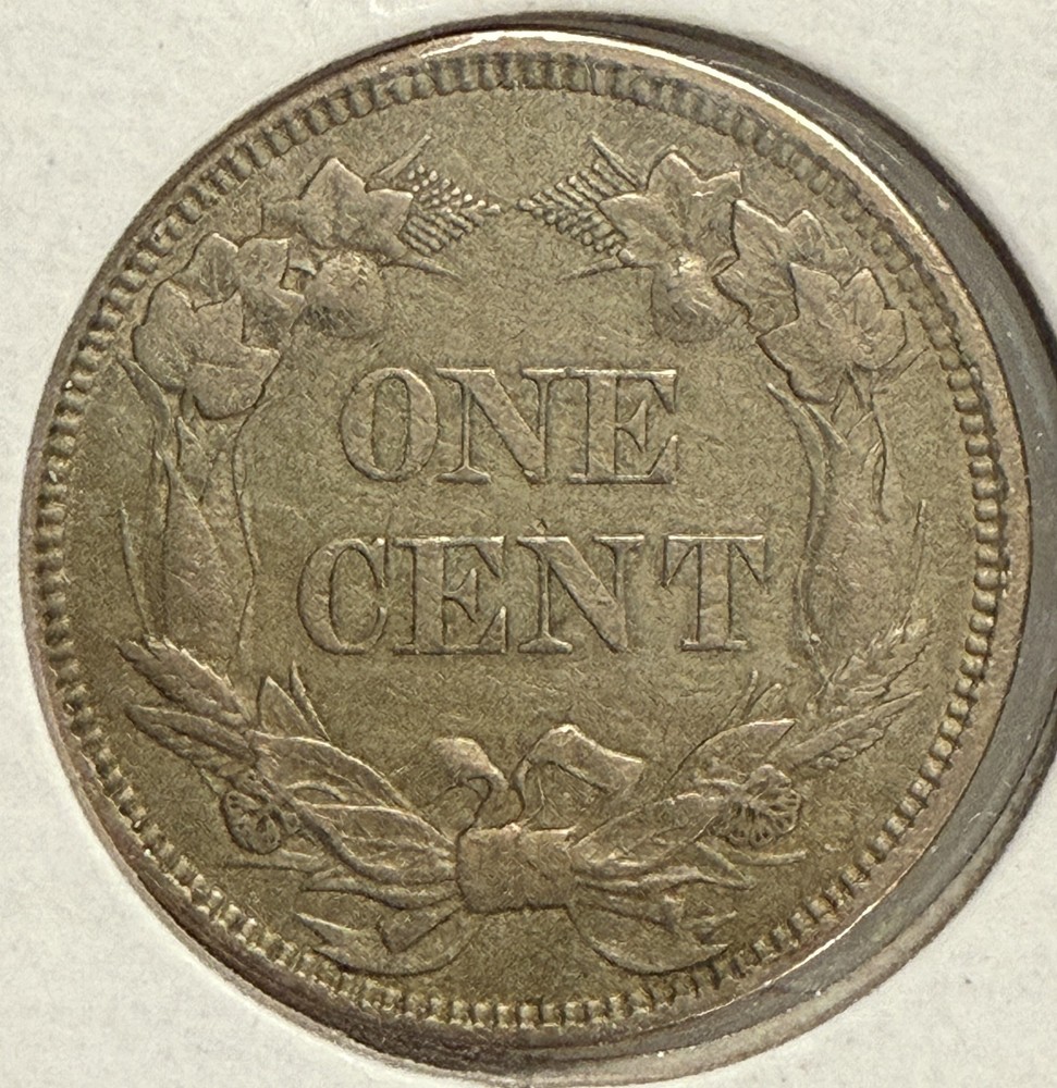 1858 S/L Flying Eagle Cent, XF (10845)