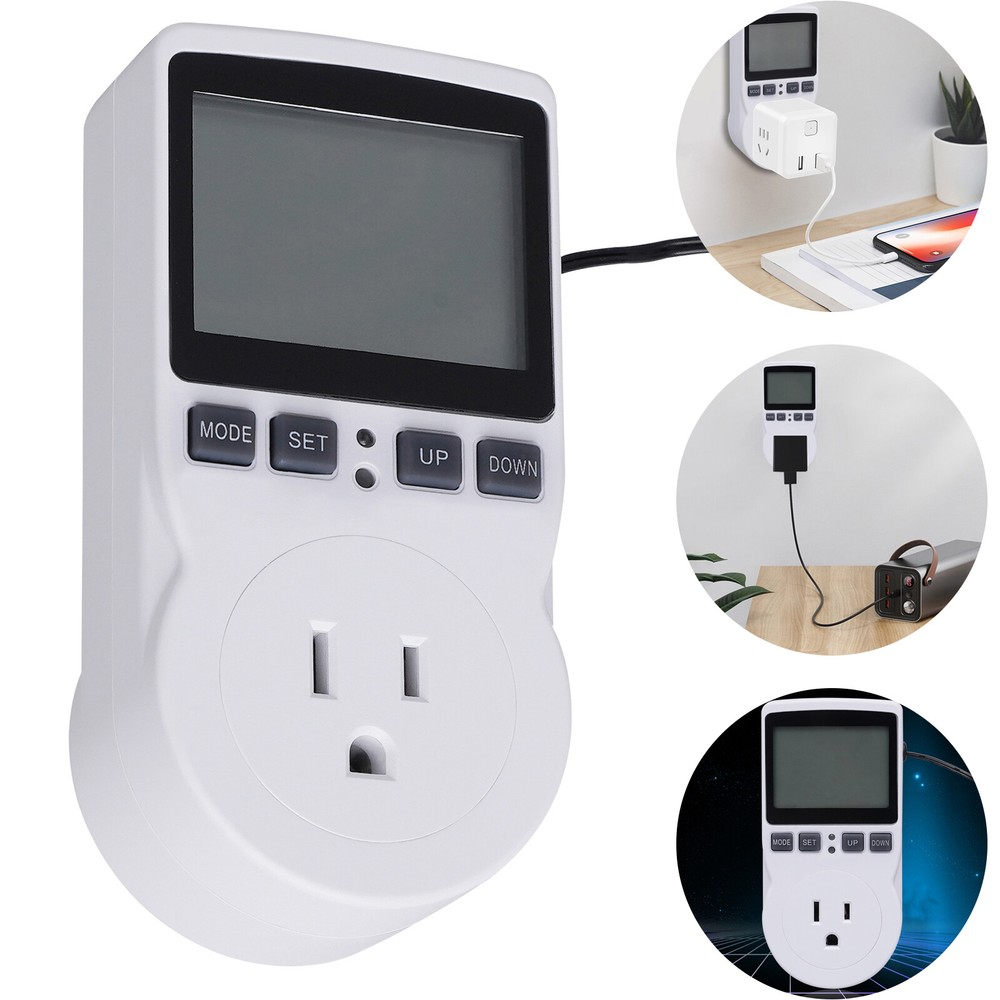 Temperature Controller Digital Heater Thermostat Outlet Plug Temperature Control