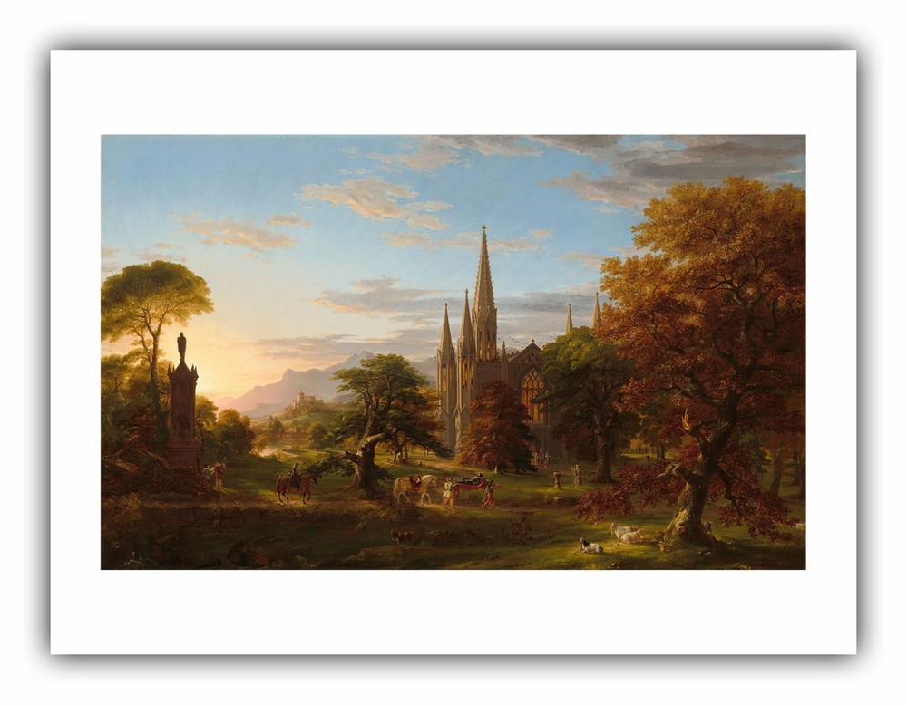 Thomas Cole : "The Return" (1837) - Giclee Fine Art Print