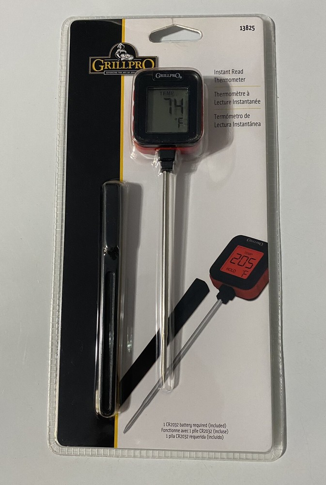 GrillPro Instant Read Probe Thermometer