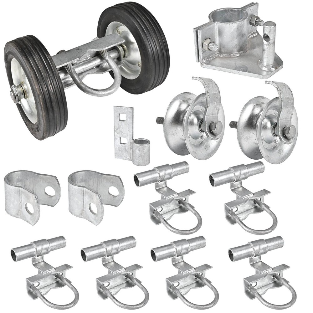 Rolling Gate Hardware Kit for Chain Link Gate Sliding Gate Hardware Kit 1