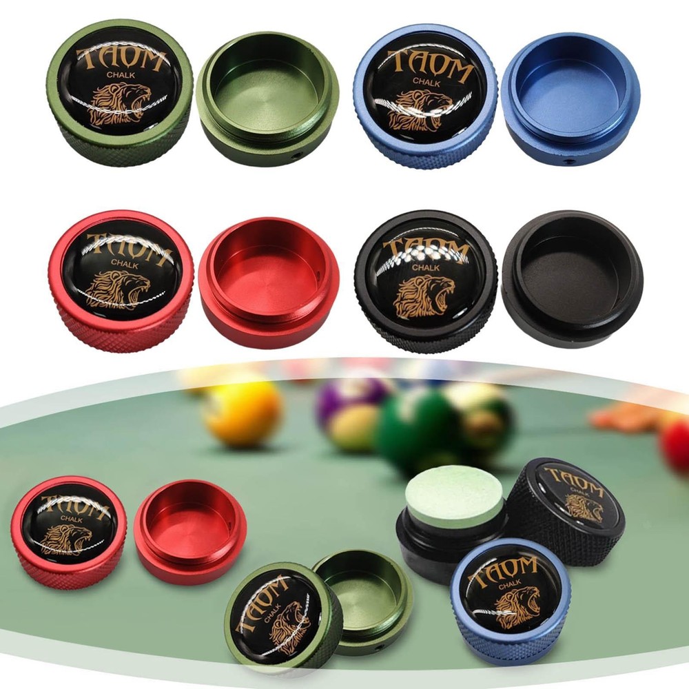 Pool Cue Chalk Holder Practical Pool Table Accessory Pool