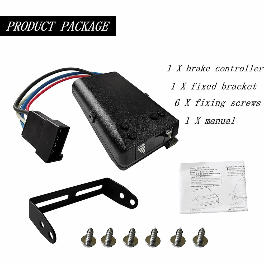 8508211 Electronic Trailer Brake Controller For Virtually Trailer 2 to 8 Braking
