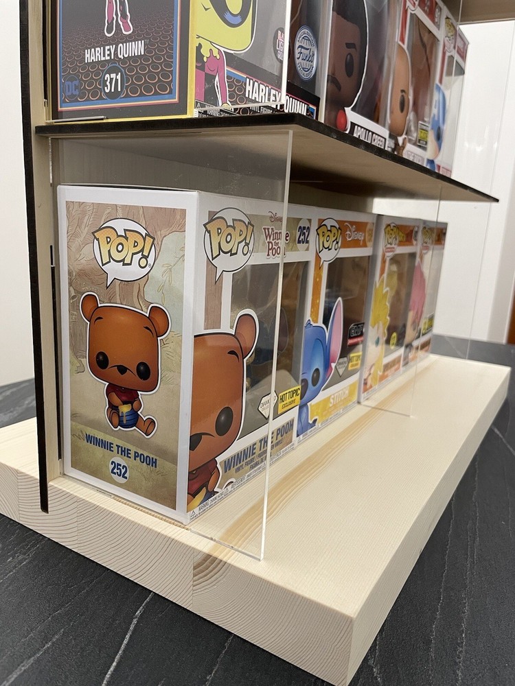 Funko Pop Card Box Dispenser Handmade Display Case Multipurpose Display Case Library