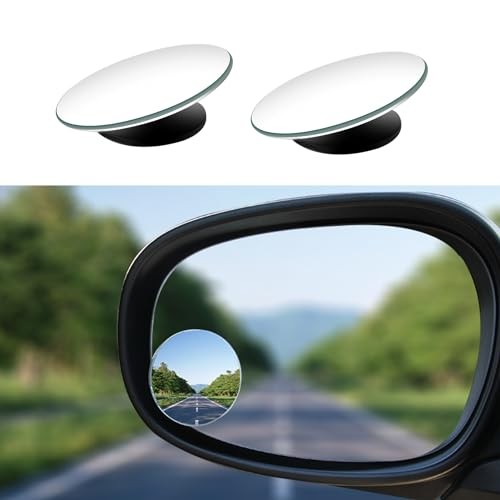 2PCS Blind Spot Mirror, Side View Mirror Blindspot, Frameless HD Suction cup