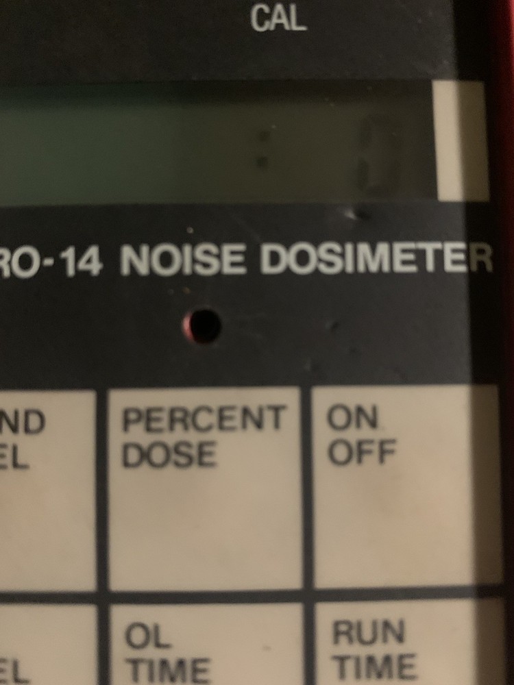 Quest Electronics Model Micro-14 Noise Dosimeter