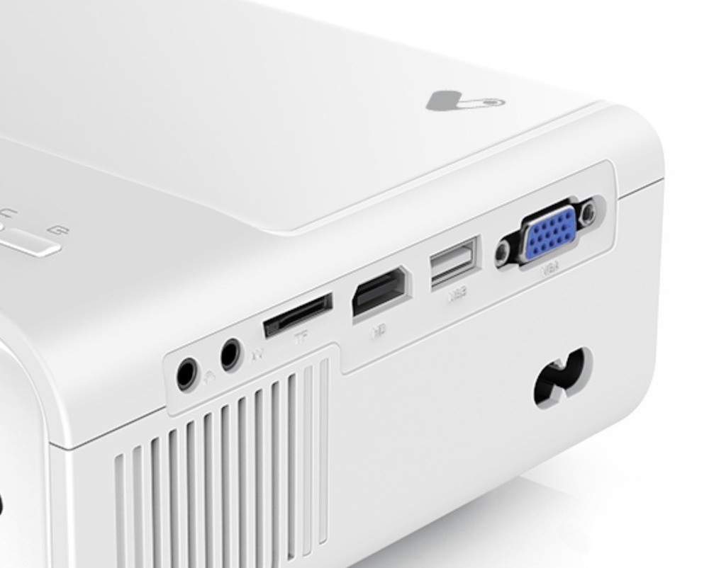 1080P Portable Mini Projector, Compatible TV Stick/HDMI/USB/PS5/iOS/Android