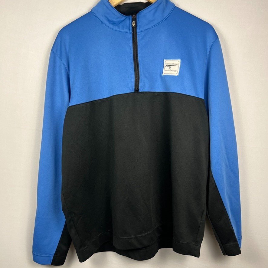 Ahead Men's Large Pullover 1/4 Zip Two Tone Golf or Casual Jacket