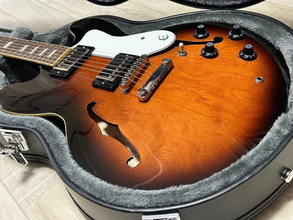 Epiphone Bonehead Riviera Safe Packing!