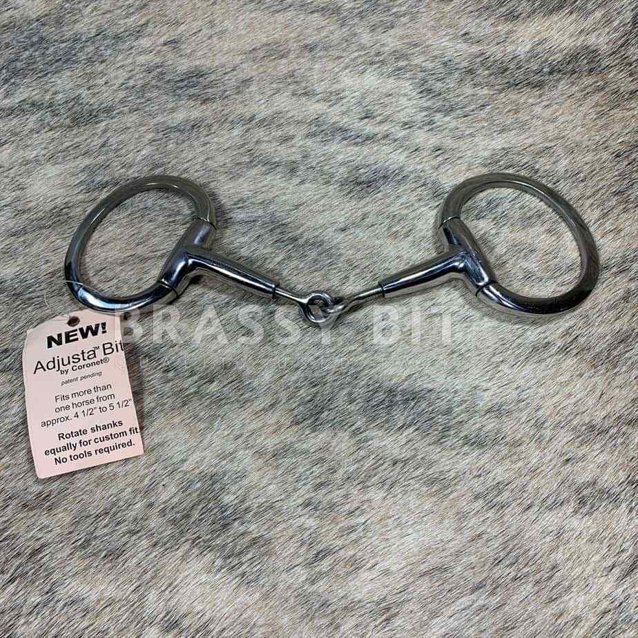 Coronet Adjusta-Bit Eggbutt Snaffle
