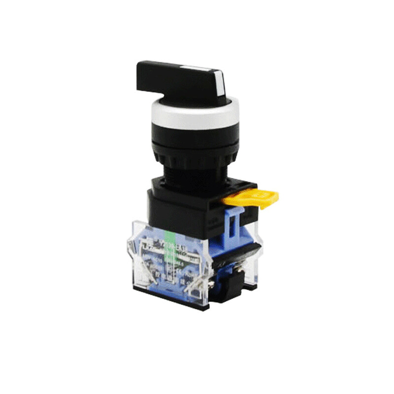 22mm long handle LA38-11XB/21 2/3position Maintained/Momentary selector switch