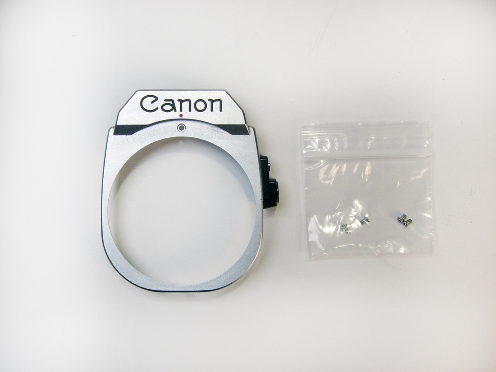 Genuine Canon AE-1 Faceplate with Screws