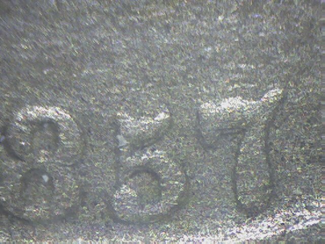 1857 FLYING EAGLE CENT REPUNCHED DATE 1857/1857 DW10