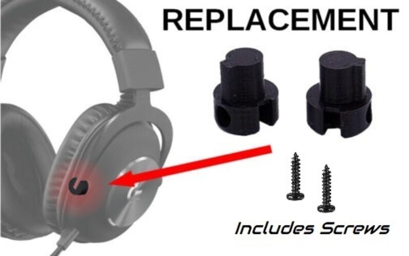 Replacement Brackets Underwire Connector for Logitech Pro X Wireless Headset 2er